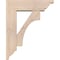 Ekena Millwork Westlake Traditional Smooth Bracket w/ Offset Brace, Douglas Fir, 5 1/2"W x 16"D x 20"H BKT0604X16X20WTL01SDF - alternate 2